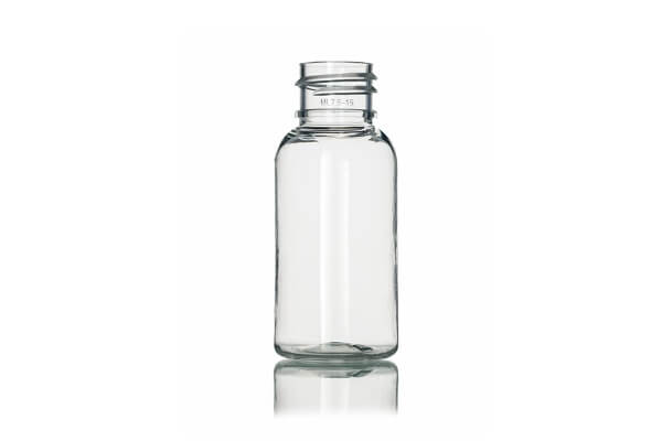 Clear Boston PET Bottle – 1 oz