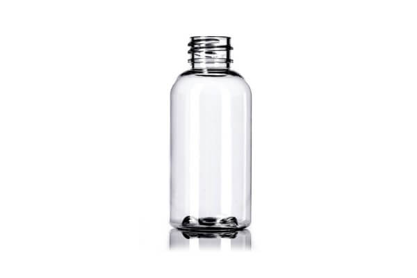 Clear Boston PET Bottle – 2 oz