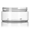 Clear Cosmetic Jar – 8 oz