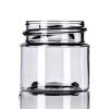 Clear PET Single Walled Jar – 1_2 oz