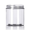 Clear PET Single Walled Jar – 8 oz