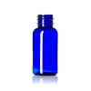 Cobalt Blue Boston Round PET Bottle – 1 oz