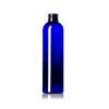 Cobalt Blue Cosmo Round PET Bottle – 8 oz