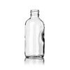 Clear Glass Boston Round Bottle – 4 oz – 24-400