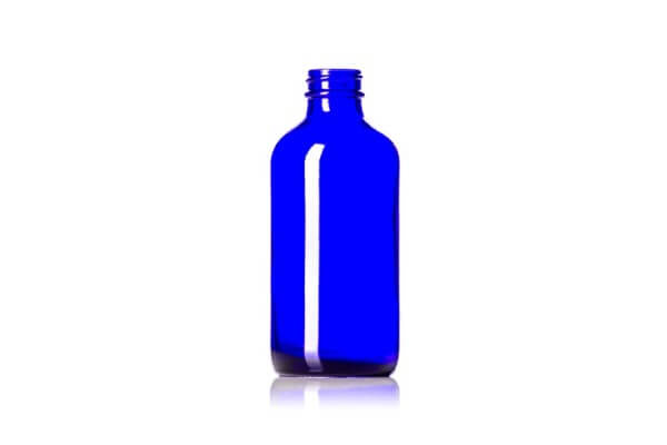 Cobalt Blue Glass Bottle – 8 oz