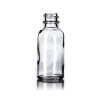 Clear Glass Boston Round Bottle – 1 oz