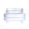 Frosted Glass Low Profile Jar - 7 ml