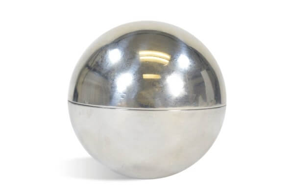 Stainless Steel Bath Bomb Mold – 63 mm (approximately 2.4 inches in diameter) (2)