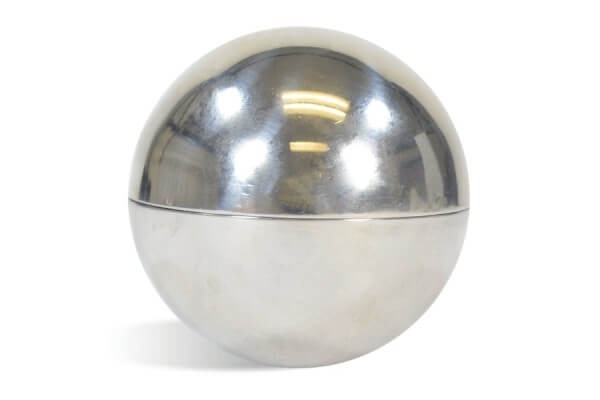 Stainless Steel Bath Bomb Mold – 74 mm (approximately 2.9 inches in diameter)