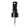 Black PP 24-410 mini trigger sprayer with 7.75 inch dip tube and lock button (.21 cc output)3